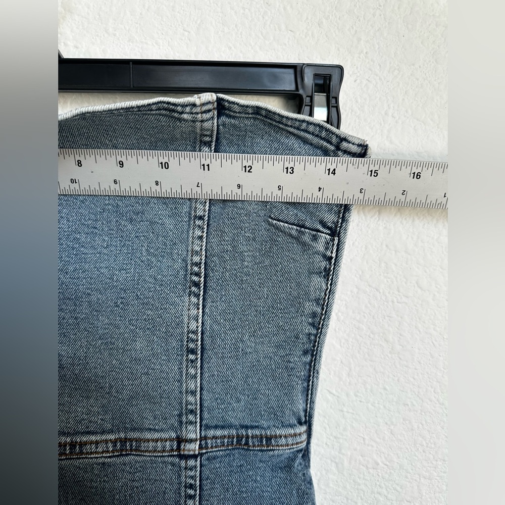 SER.O.YA Leighton Dress blue denim mini dress Size‎ Small - Picture 14 of 17